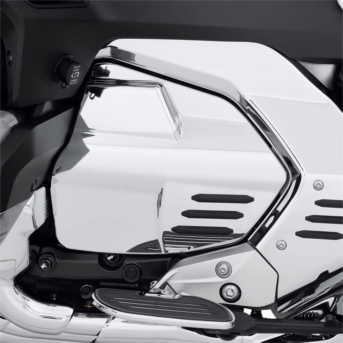 Show Chrome Lower Engine Side Cover (Pair)