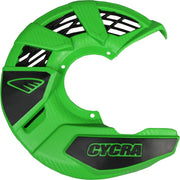 Cycra Tri-Flow Green Disc Cover for Kawasaki KX 250 F 450 F