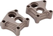 Arlen Ness 10 Gauge Lifter Block Covers Titanium
