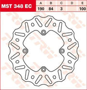 Trw Ec Cross Design Bremsscheibe - Hinten
