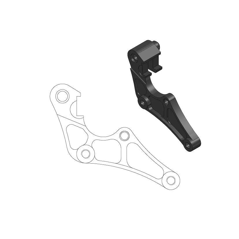 Moto-Master Supermoto Street Rotor Adapter Halterung