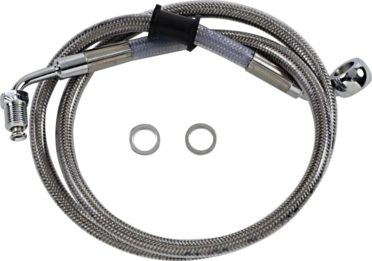 Drag Specialties Verlängerte Bremsleitung Für Abs - 33.25"