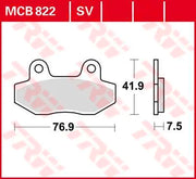 Trw Allround Sintermetall Bremsbeläge