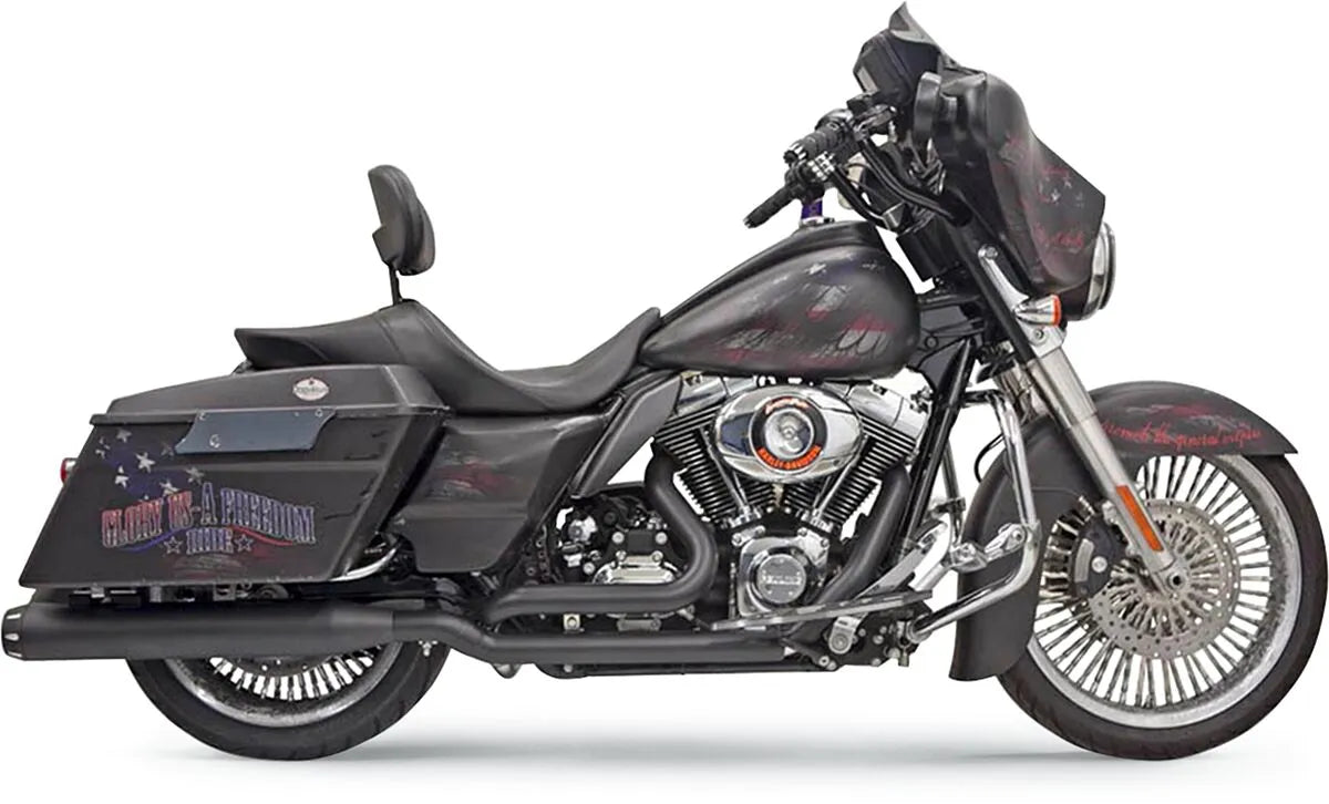 Bassani Xhaust True-Dual Down Under Krümmer für '95-'16 Harley