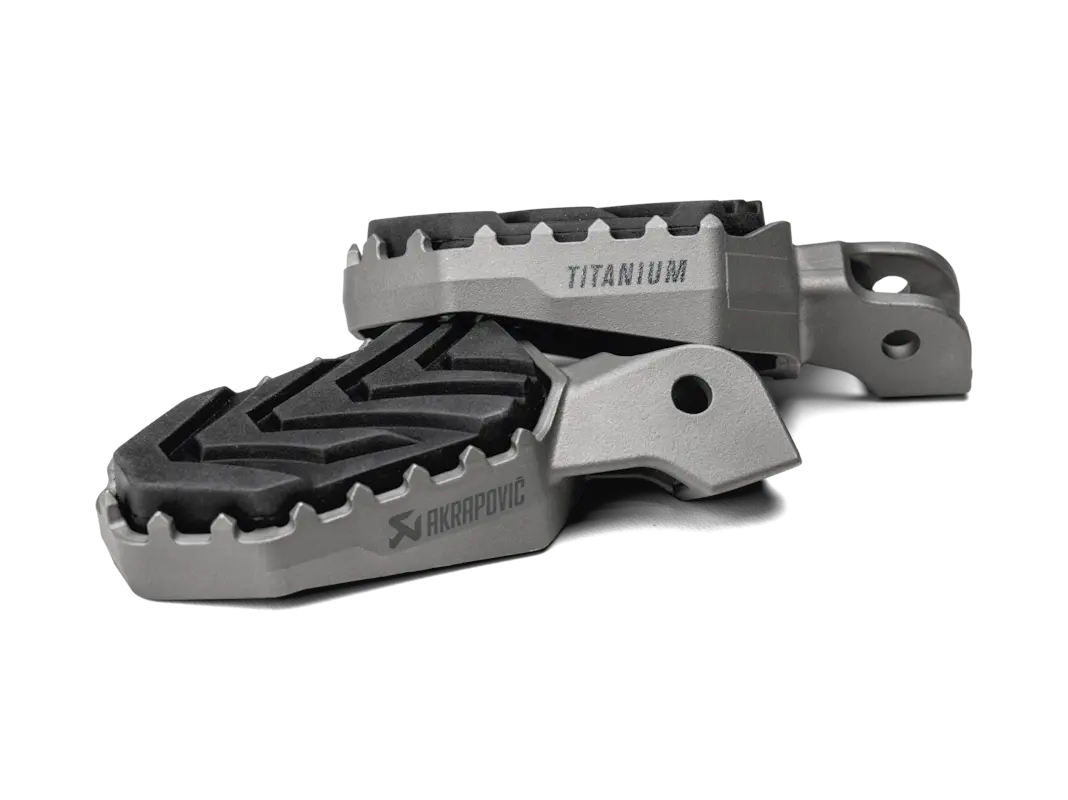 Akrapovic Titanium Foot Pegs