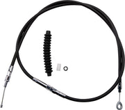 Drag Specialties Hocheffizientes schwarzes Vinyl-Kupplungsseil