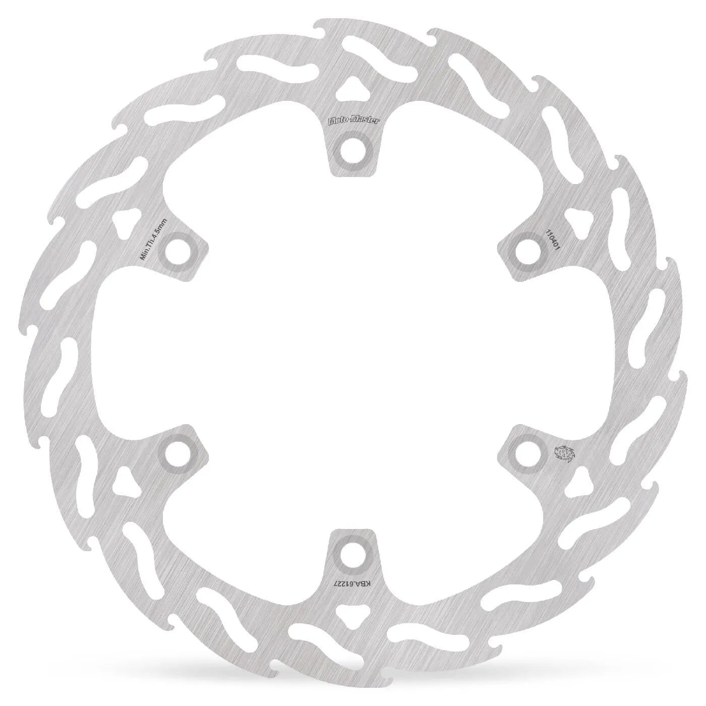 Moto-master Flame Series Feste Bremsscheibe - Vorne