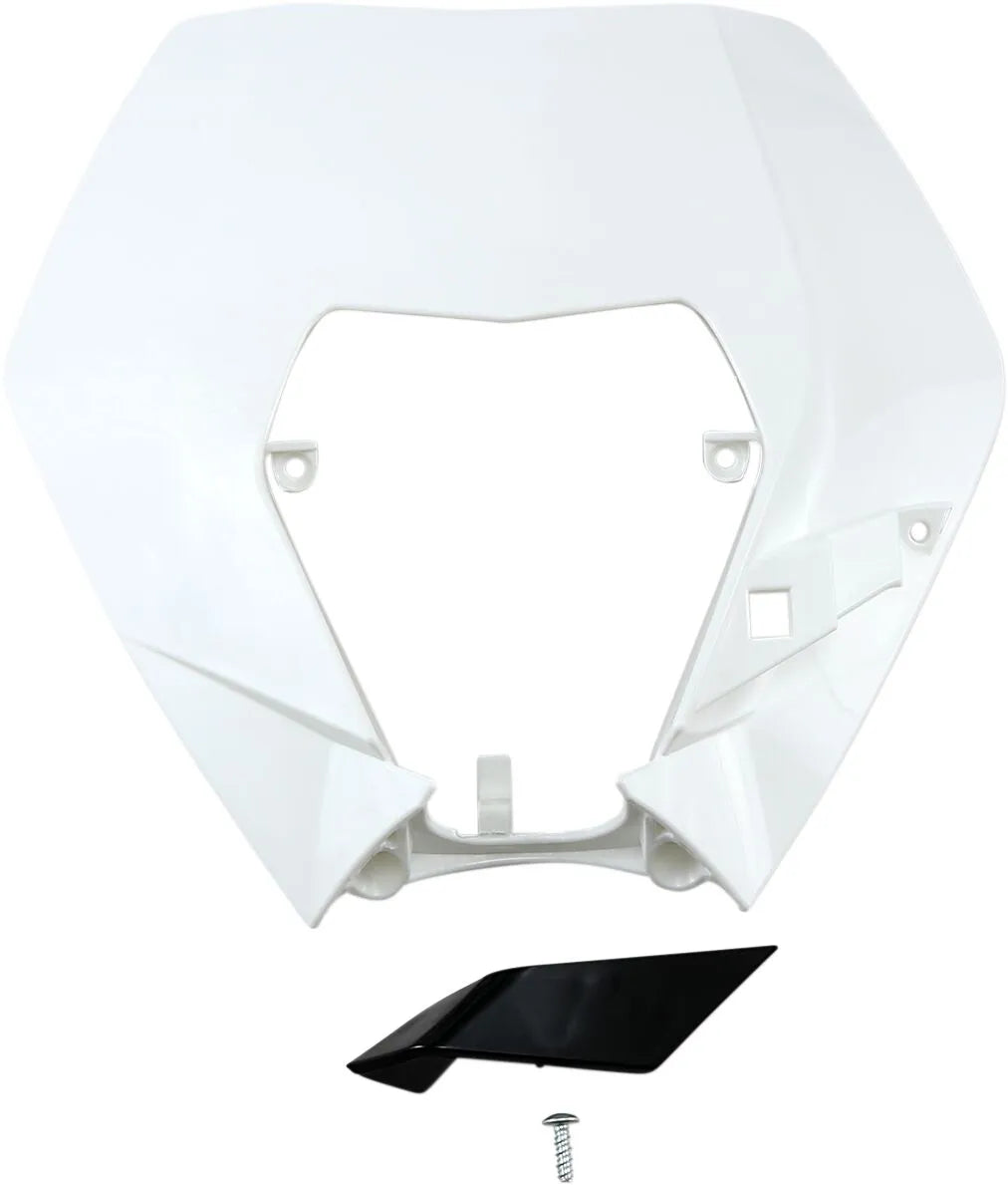 Ufo Headlight Plastic - White