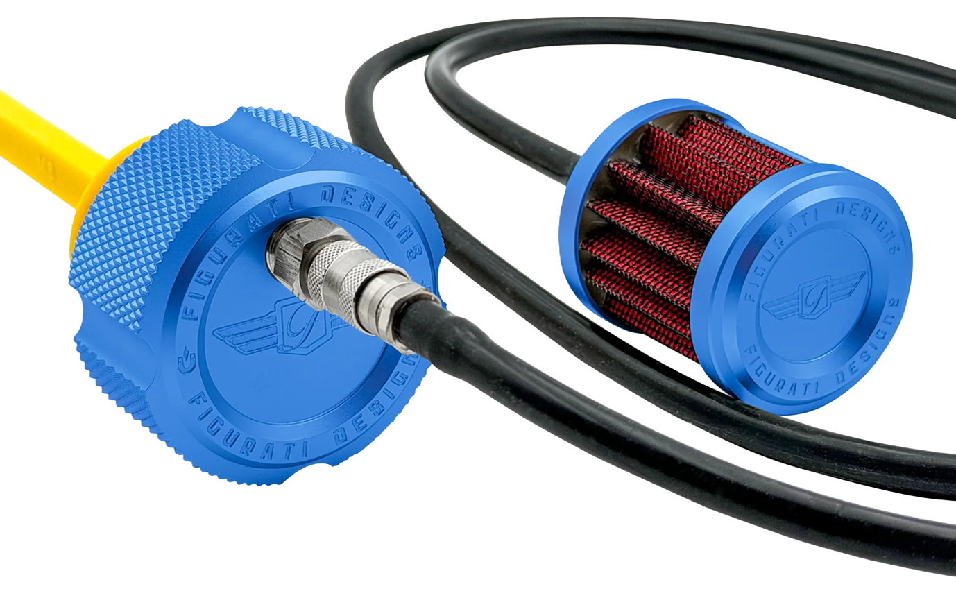 Figurati Designs Vented Dipstick Milwaukee Eight Touring – Gas- & Oil Tank
