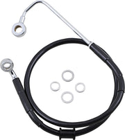 Drag Specialties Bremsleitungssatz aus Edelstahl mit ABS