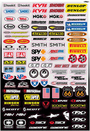Factory Effex Micro Sponsor Sticker Kit