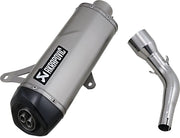 Akrapovic Edelstahl Slip-on Schalldämpfer Für Roller - ECE Straßenzulassung