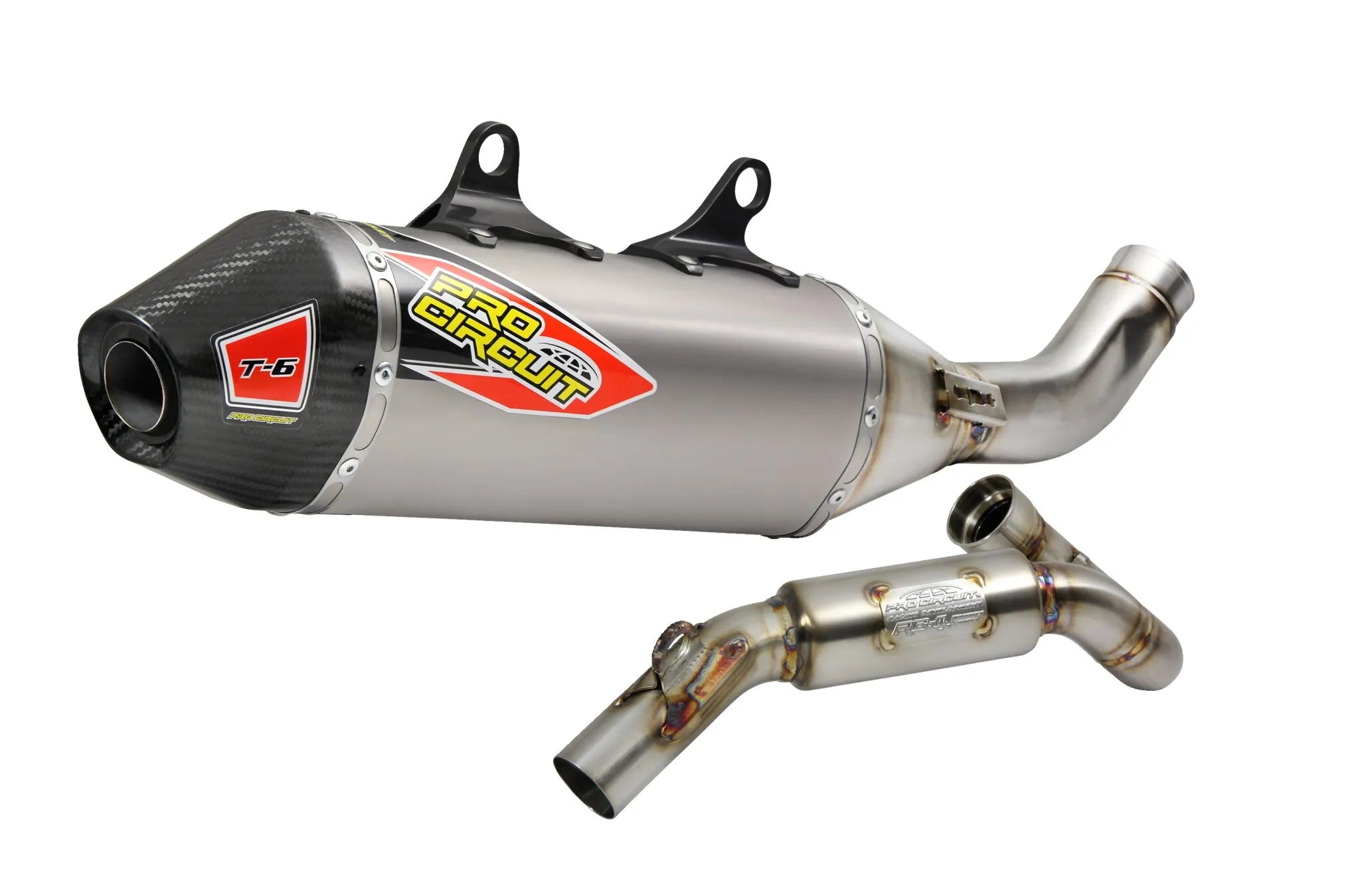 Pro Circuit T-6 Euro Auspuffanlage Ss/ti/cf