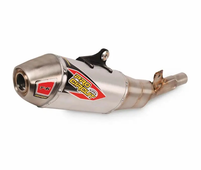 Pro Circuit T-6 Edelstahl Slip-On Schalldämpfer