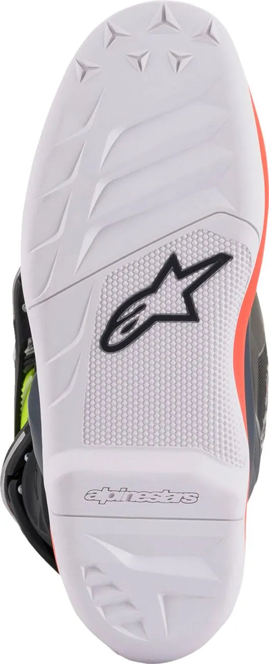 Alpinestars Tech 7S Boots Gray Red Yellow