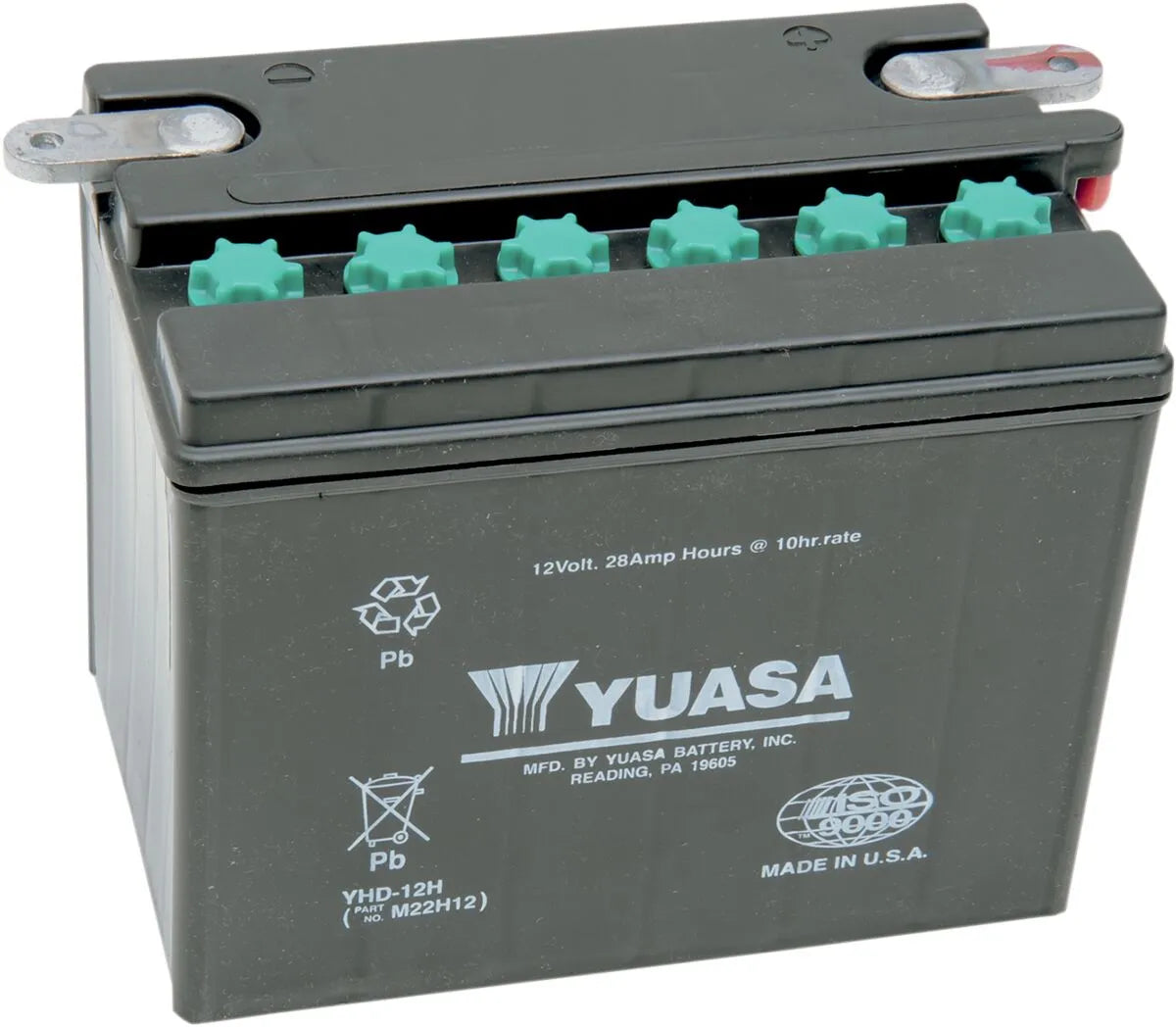 Yuasa YHD-12 Conventional Dry Battery for Harley Davidson FLH