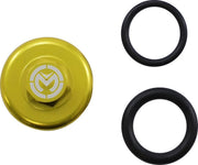 Moose Offroad Yellow Anodized Billet Aluminum Oil Cap