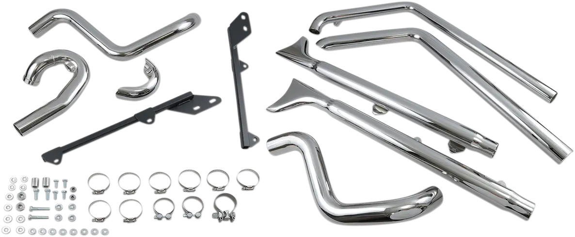 Bassani Xhaust True Duals Fishtail Auspuffanlage - Leistungsstark & Klassisch