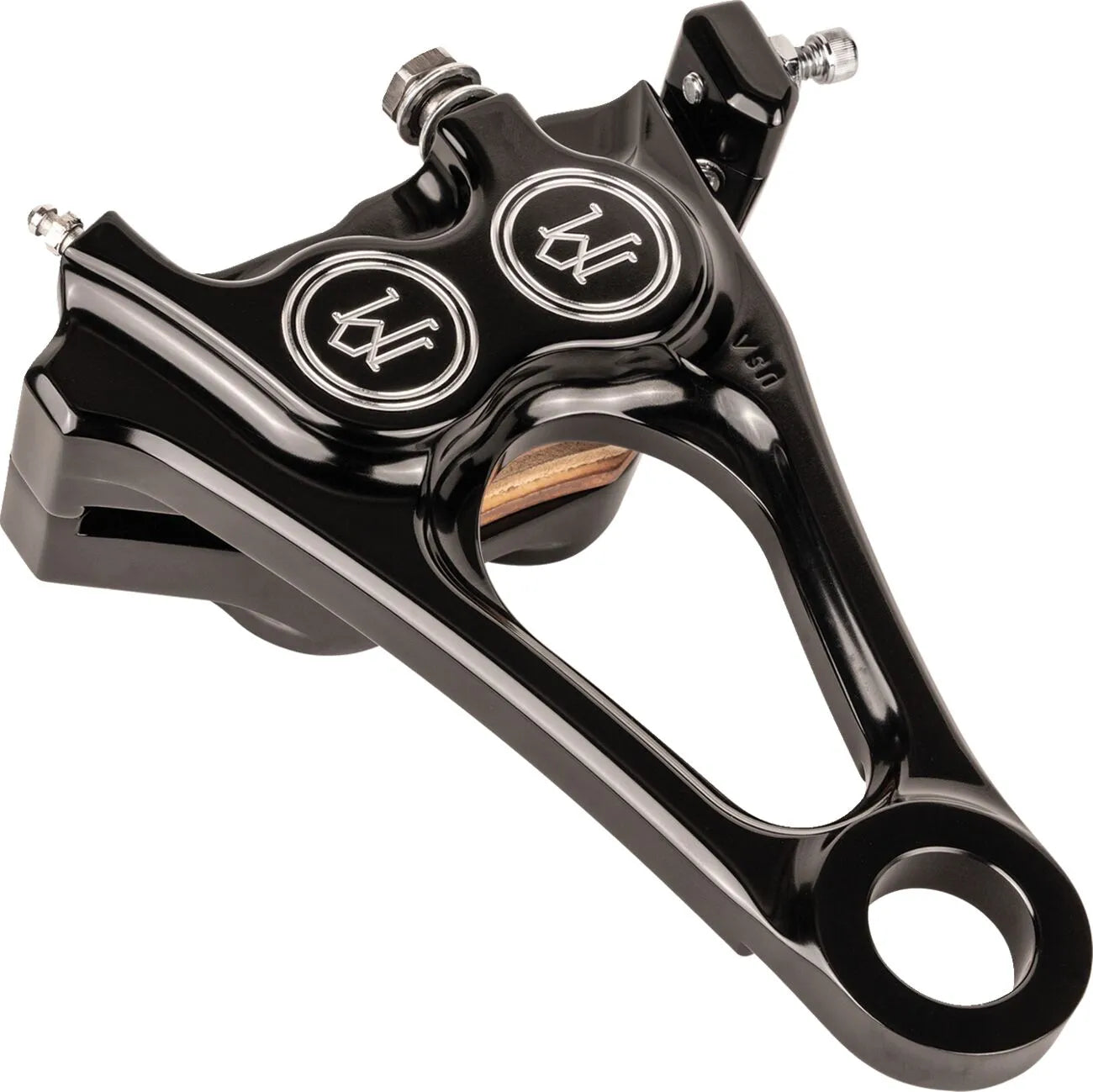 Performance Machine 4-Kolben-Hinterradbremssattel Für M8 Softail