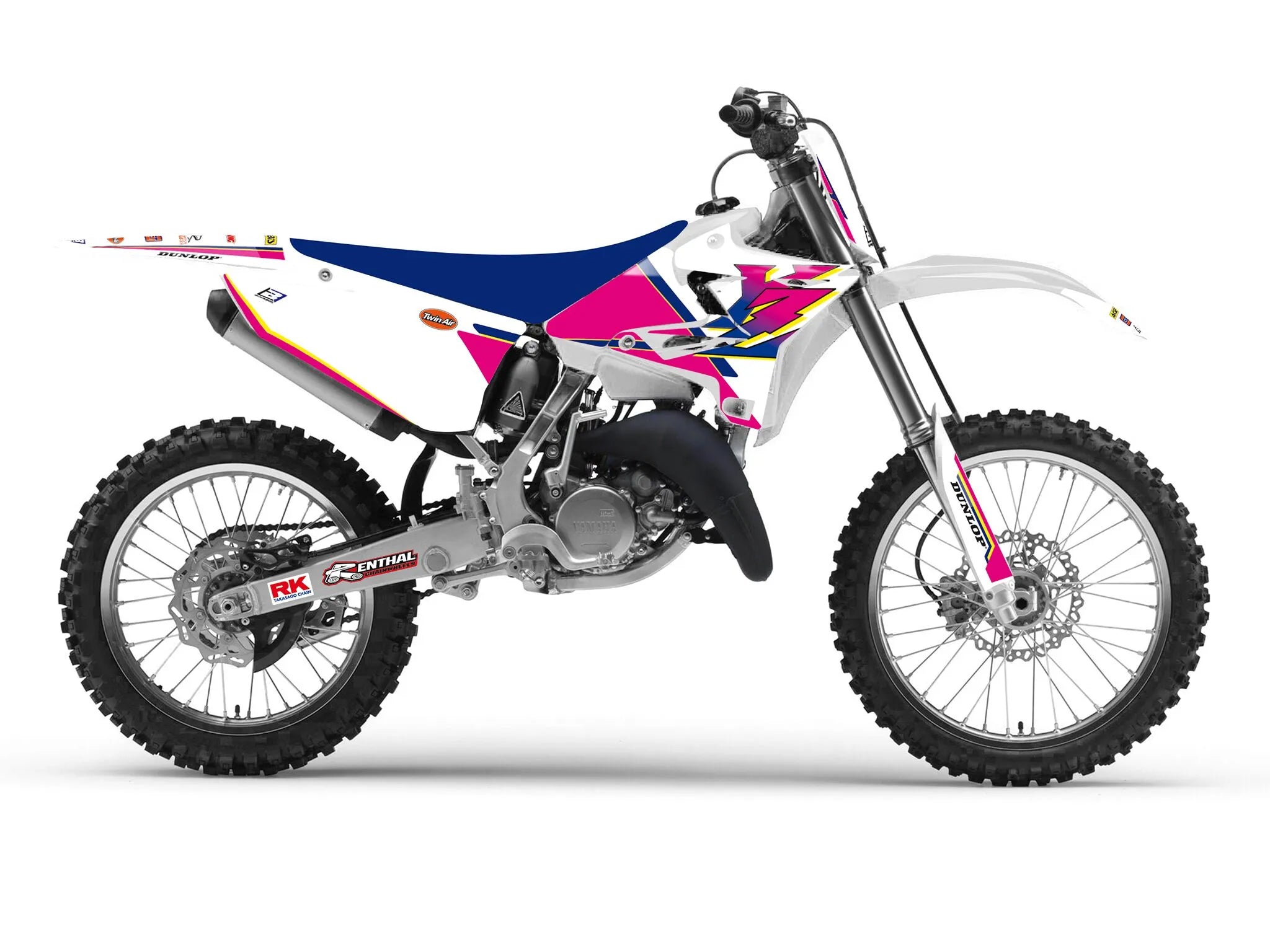 Blackbird Racing Retro Graphic Kit With Seat Cover Yamaha