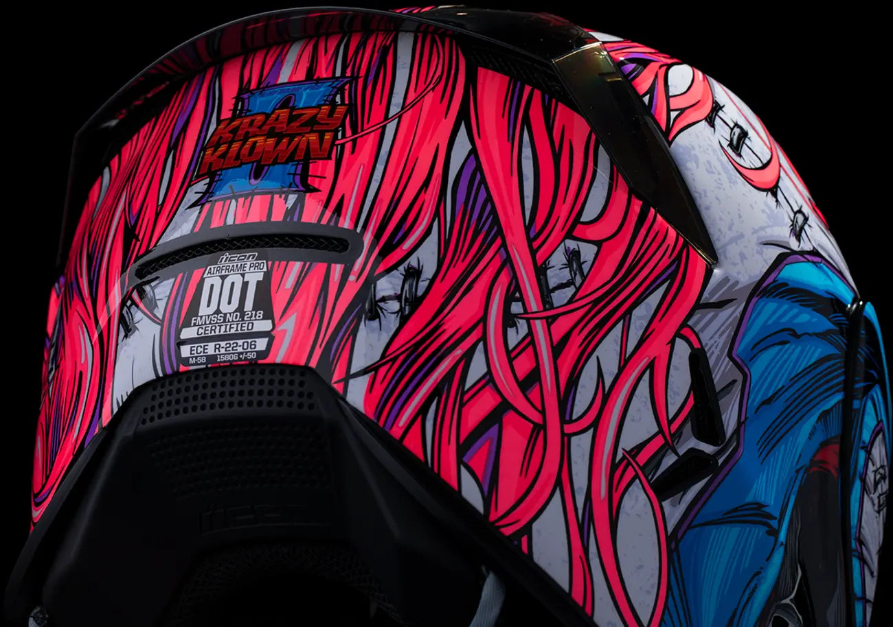 Icon Airframe Pro Krazy Klown 2 Full Face Helmet