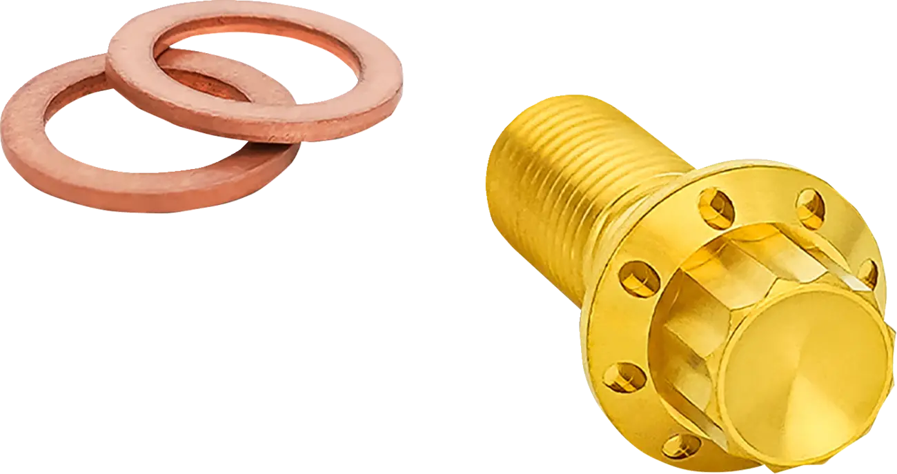 Arlen Ness Titanium Banjo Bolt for 3/8-24