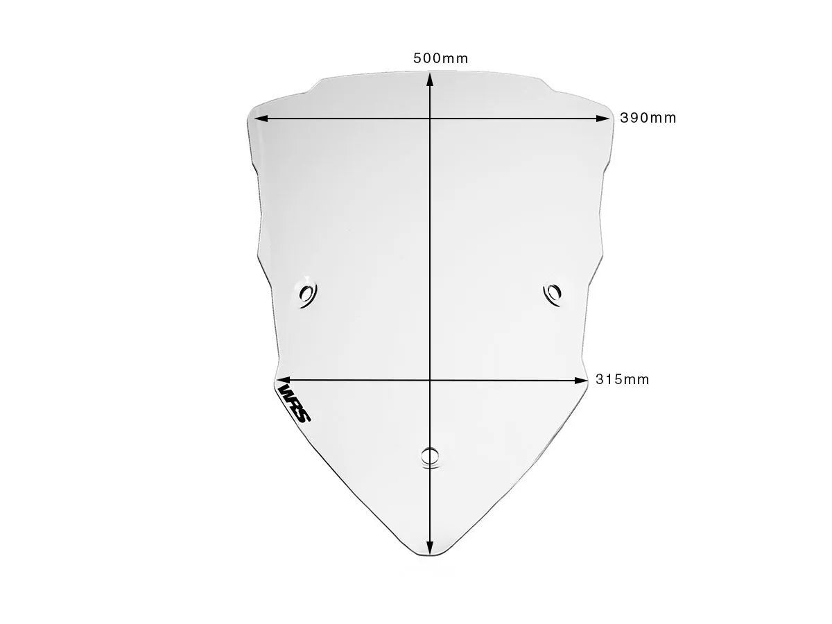 Wrs Windscreen - Enhanced Rider Protection