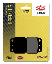 Sbs Hf Street Ceramic Organic Brake Pads - Rear