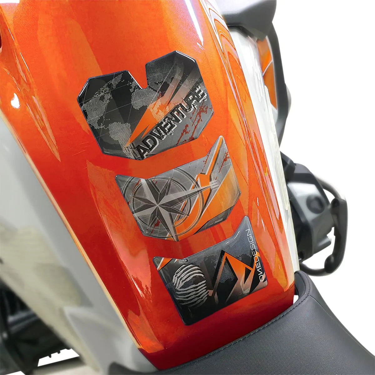 Onedesign Resin/soft Touch Tank Pad For Bmw