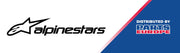 Parts Europe Alpine Display Header Sticker Blue Red White 295 x