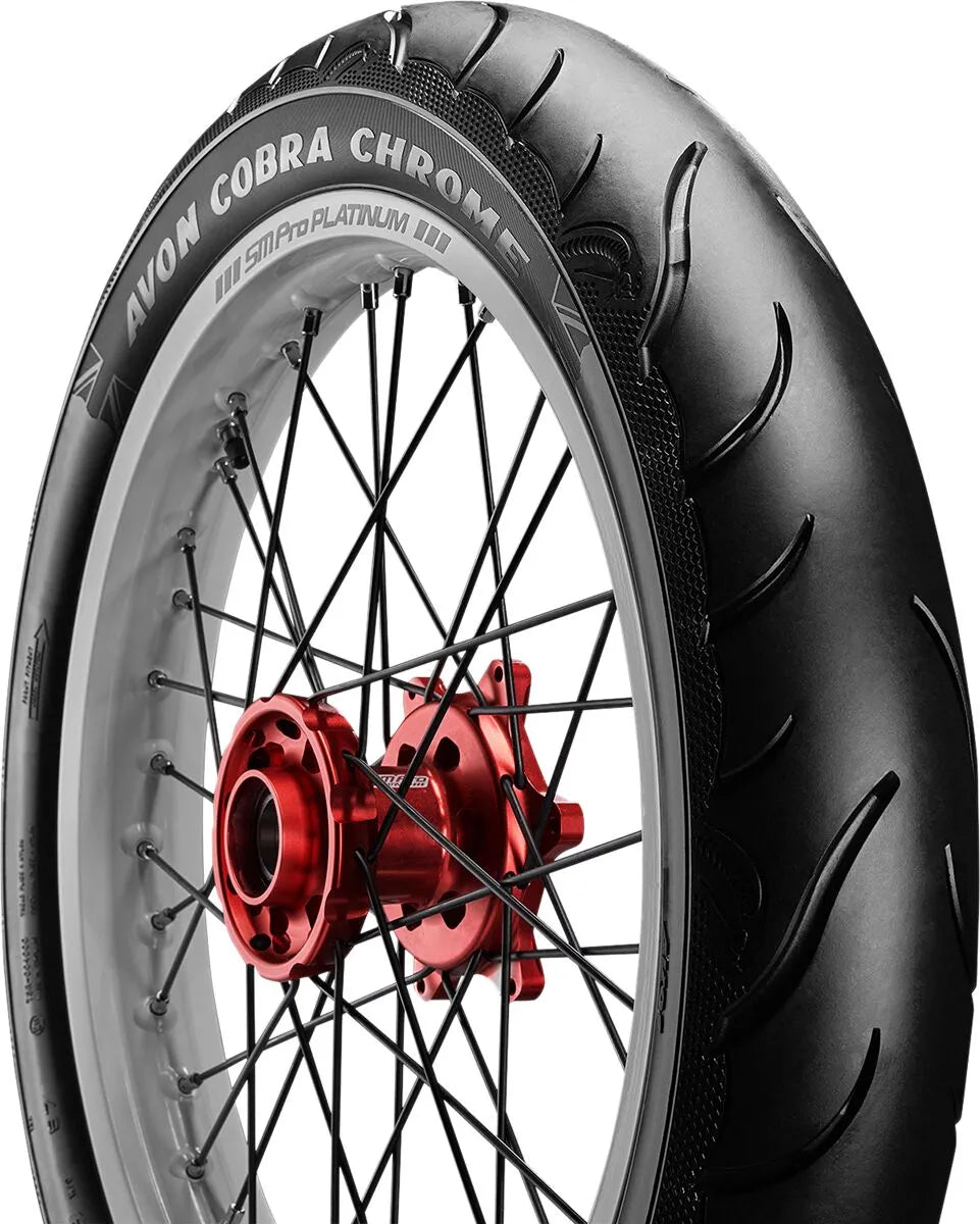 Avon Cobra Chrome Av91 Reinforced Tire - 130/70b18