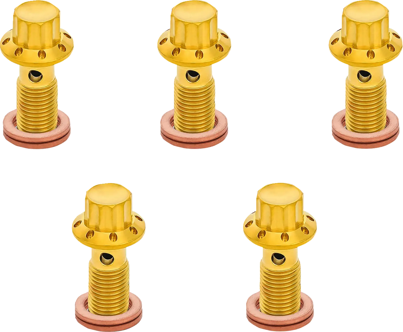 Arlen Ness Titanium 12-Point Banjo Bolt for 3/8-24