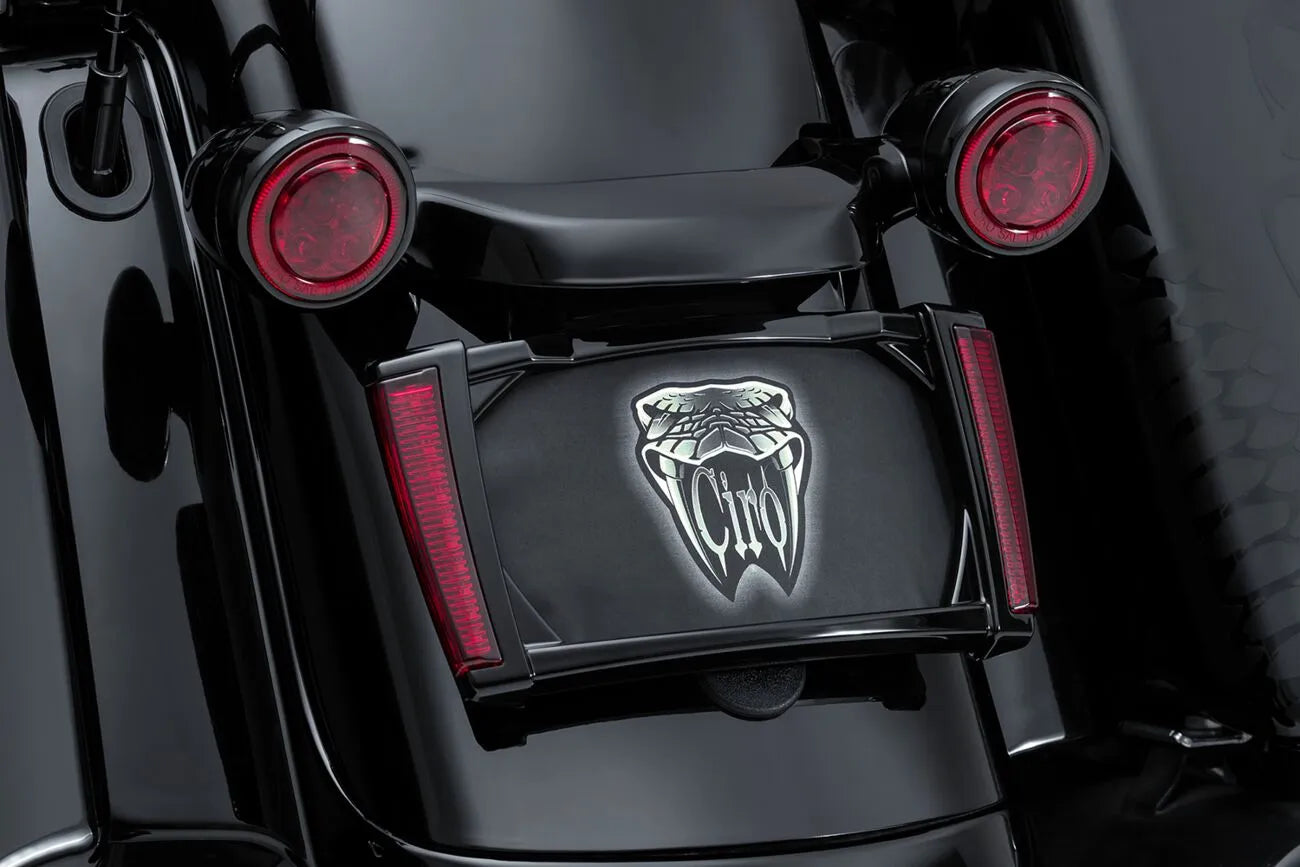 Ciro Led Lighted License Plate Frame For Harley-davidson