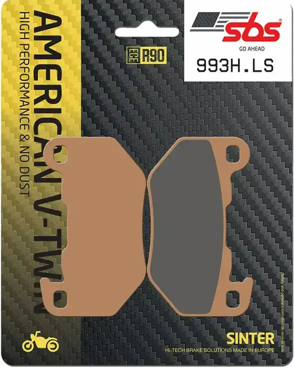 SBS LS Street Excel Sinter-Bremsbeläge Hinten - Hinten