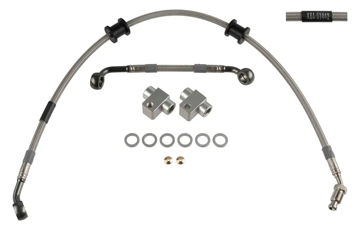 Trw Varioflex Steel Braided Brake Lines - Hydraulic