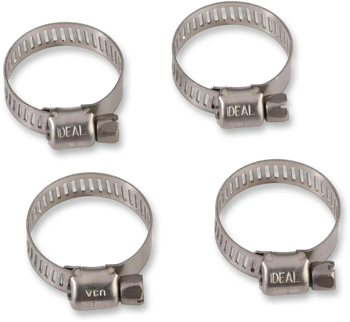 Moose Offroad Hard-Parts Gear Drive Hose Clamps 13-32mm 4 Pack