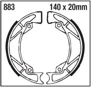 Ebc Standard Bremsbacken - Organische Basis - Hinten