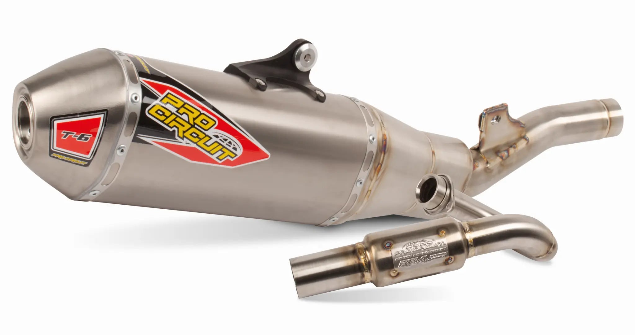 Pro Circuit T-6 Euro Auspuffanlage Ss/ti/cf