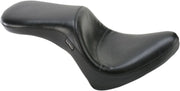 Le Pera Maverick Seat - Black Vinyl Comfort - For Harley Davidson