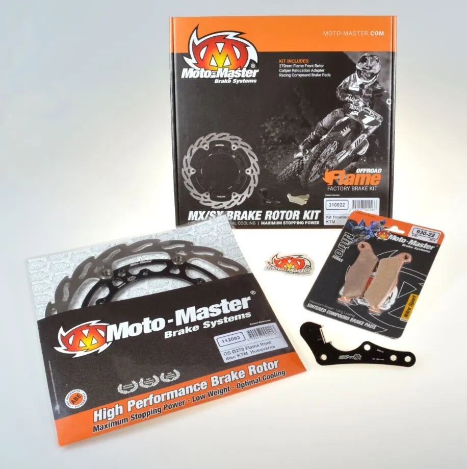 Moto-Master 260 mm Oversize Floating Rotor Bremskit - Vorne