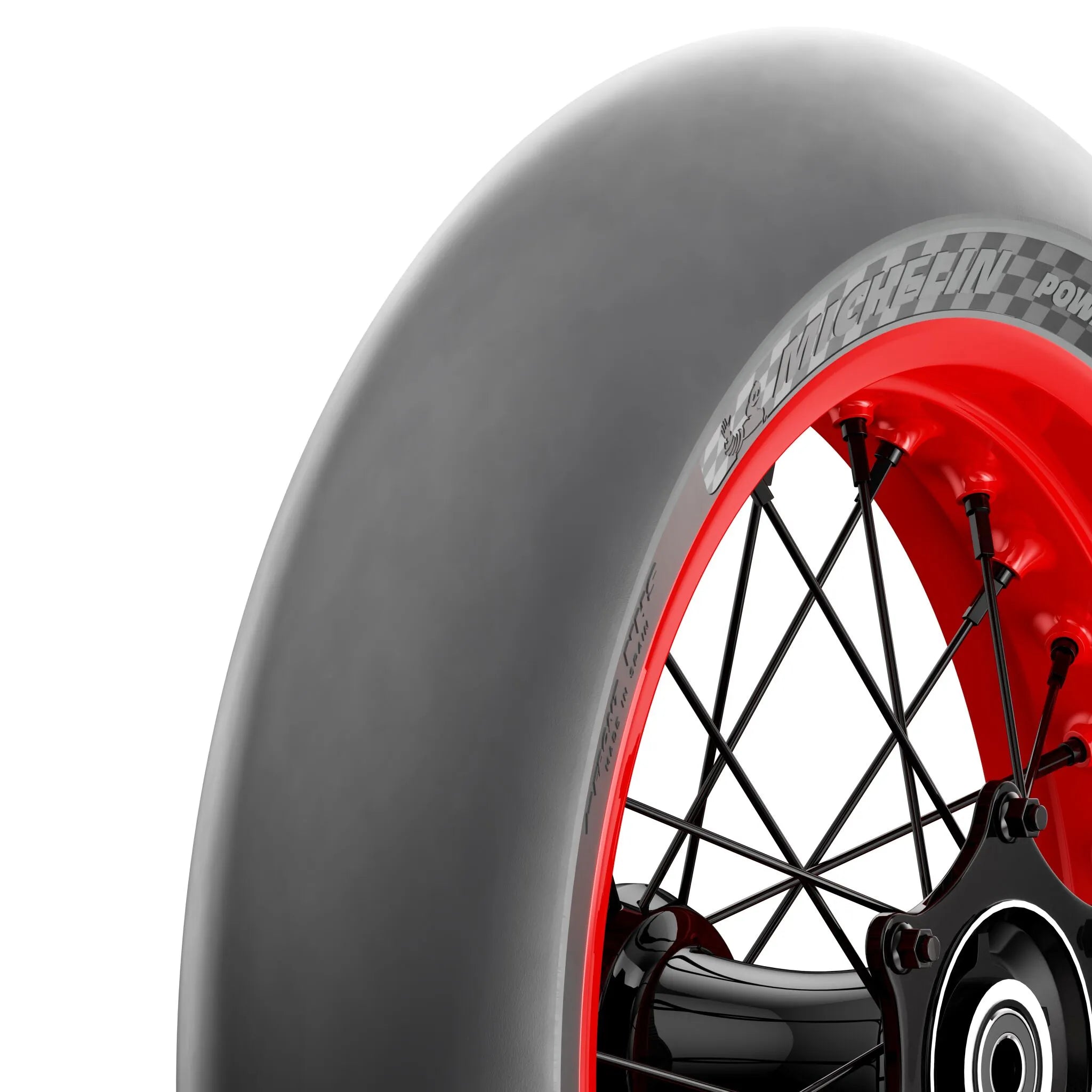 Michelin Power Supermoto Slick Tire - 120/75r16.5