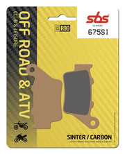 Sbs Si Offroad Sintered Brake Pads - Rear