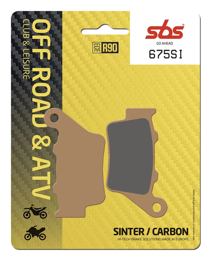 Sbs Si Offroad Sinter Bremsbeläge - Hinten