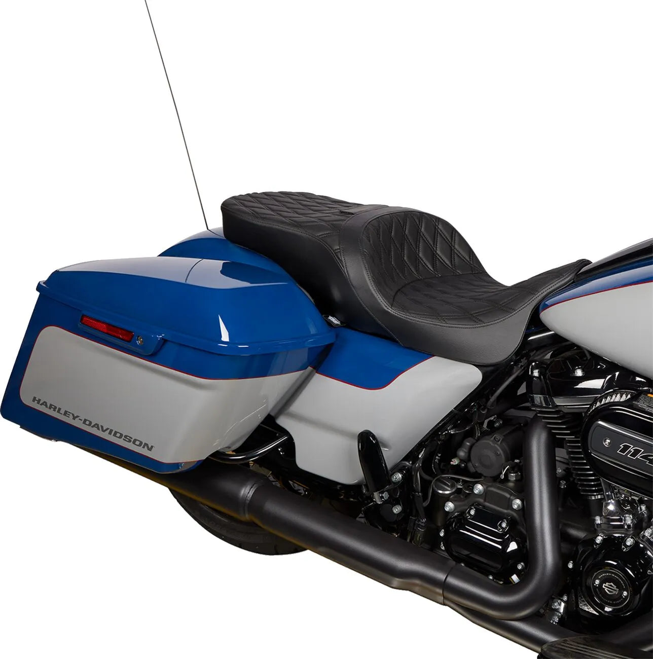Drag Specialties Freedom Touring Seat - For Harley Davidson