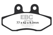 Ebc Sfa Serie Organische Bremsbeläge Für Roller