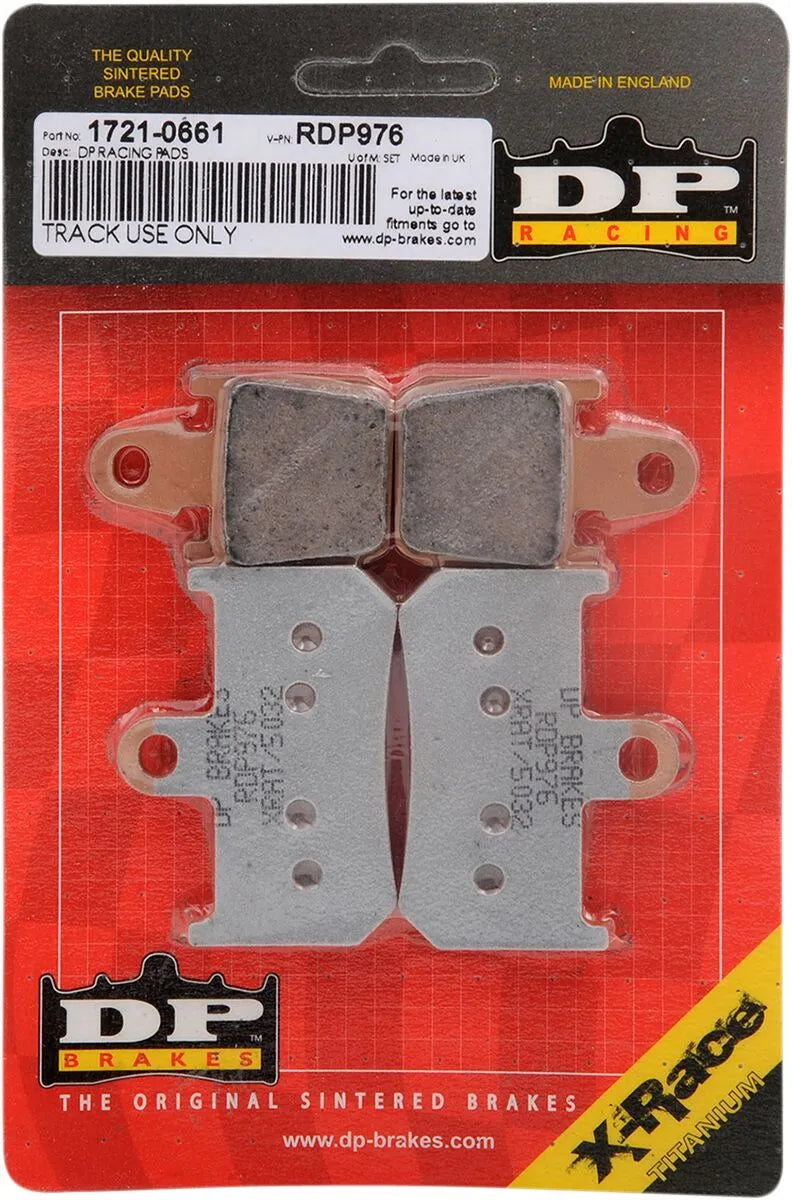 DP Brakes RDP X-Race Titanium Sintered Bremsbeläge - Vorne