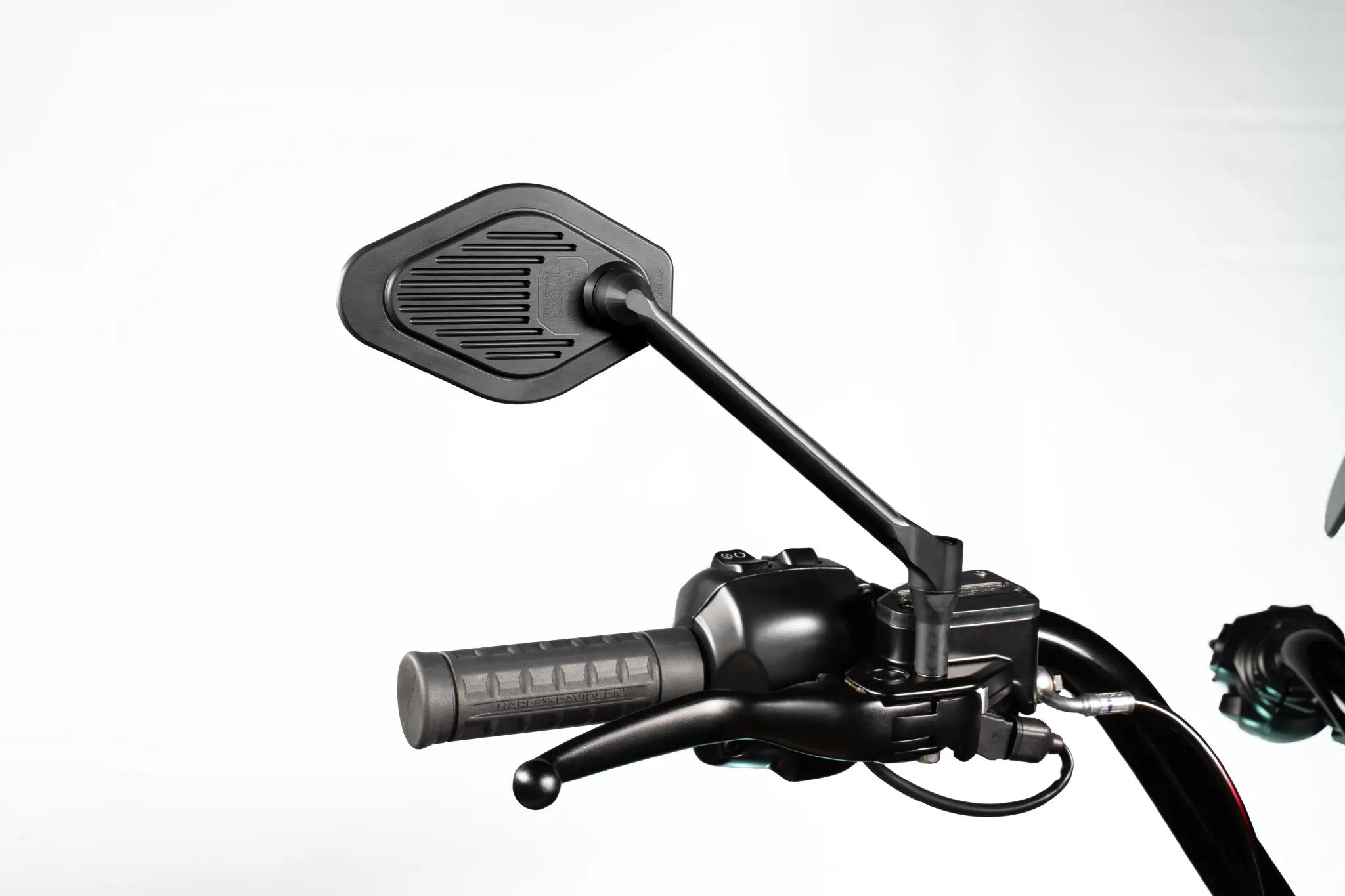 Drag Specialties Adjustable Mirror - 18cm Stem, Black