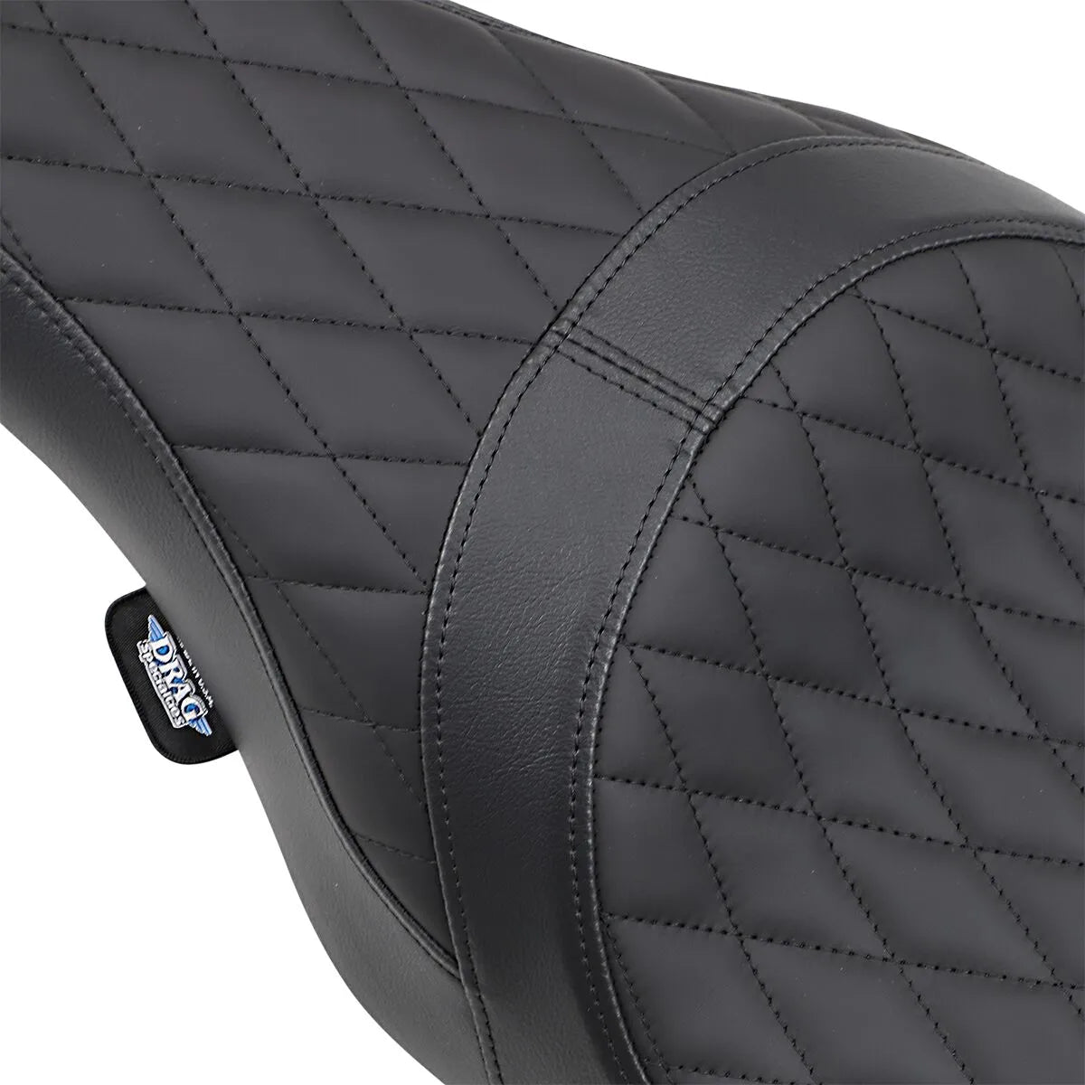 Drag Specialties Caballero 2-up Seat - For Harley Davidson