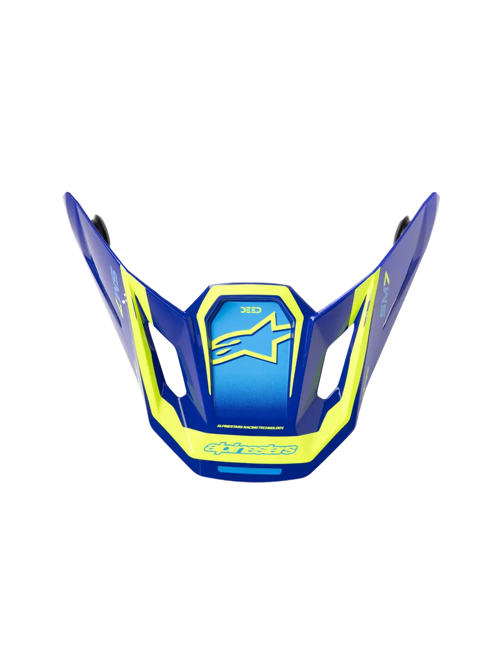 Alpinestars S-M7 Deed Helmet Visor Blue/Yellow