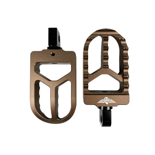 Heinz Bikes Foot Pegs - Adjustable Harley Footrests